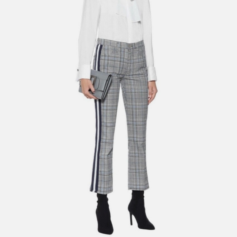 NWT Mother Insider Ankle Grey/Blue
Plaid Pants